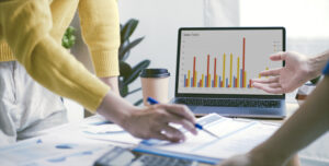 Businesspeople Meeting Plan Analysis Graph Company Finance Strat