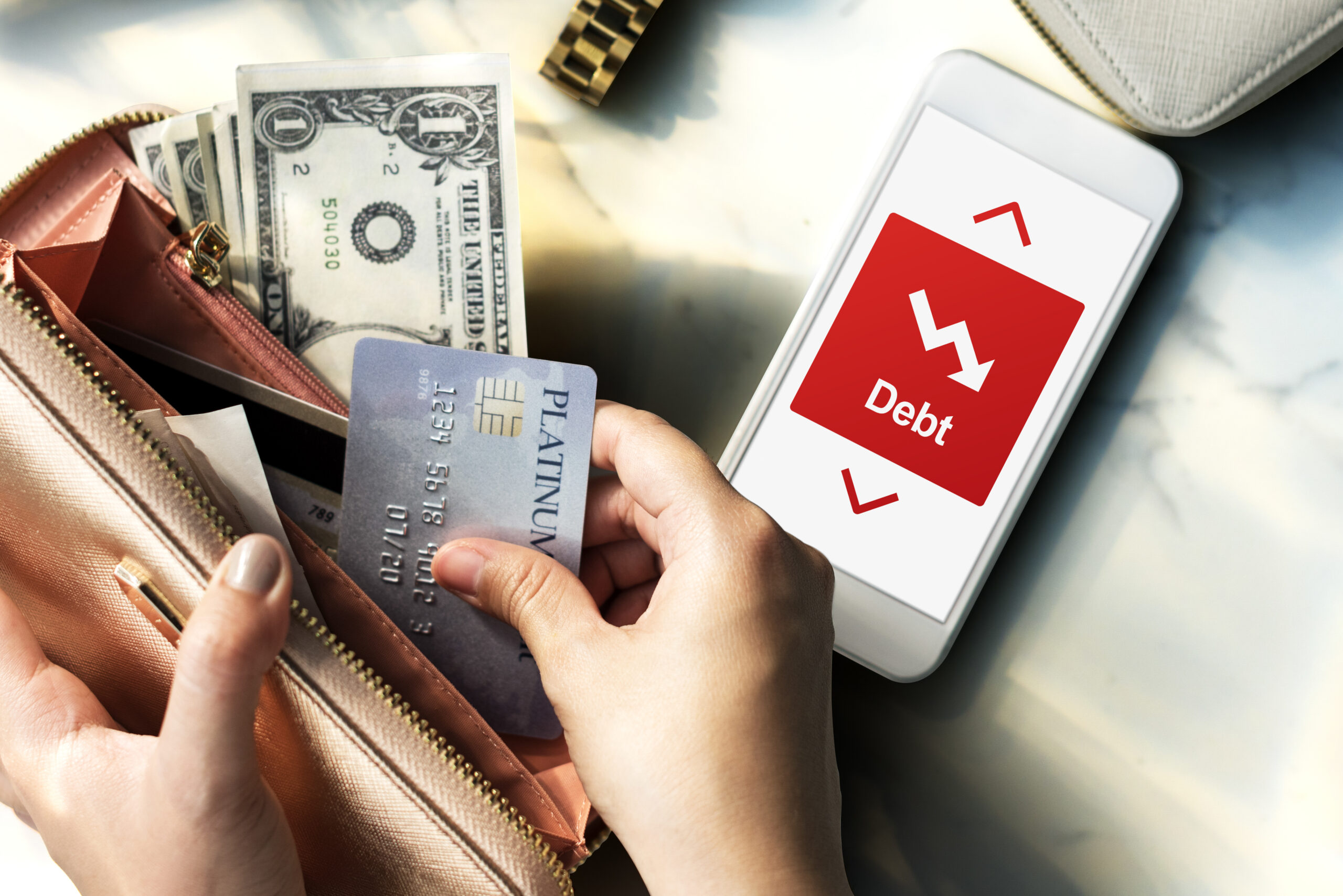 Paying down debt