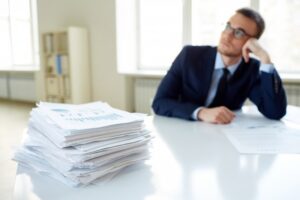 Stack Papers Table 1098 3836